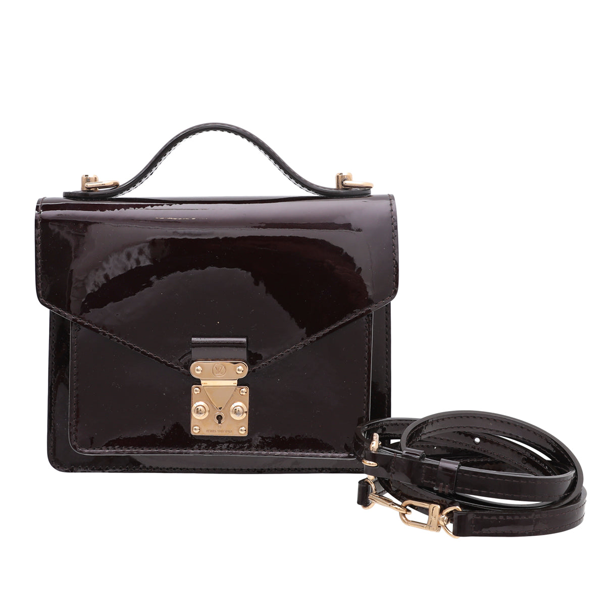 Louis Vuitton Amarante Vernis Monceau BB Bag – The Closet