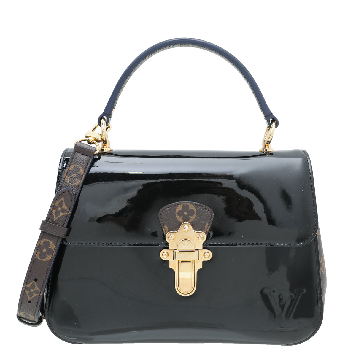 Louis Vuitton Bicolor Monogram Vernis Cherrywood PM Bag-Louis Vuitton-THE CLOSET