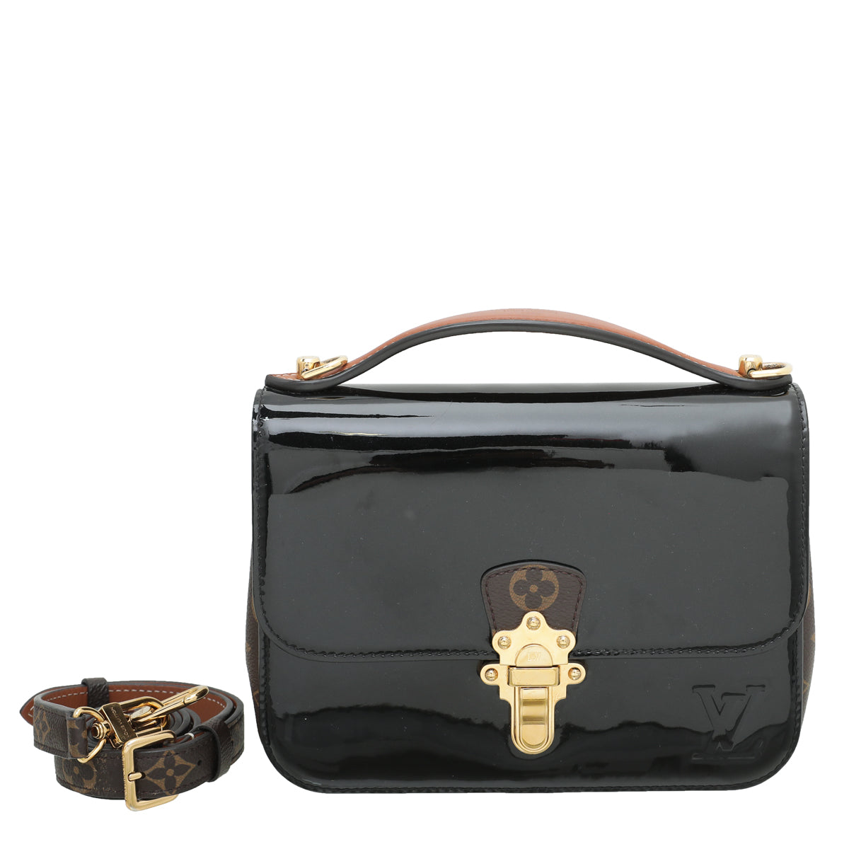 Louis Vuitton Bicolor Vernis Monogram Cherrywood Bag-Louis Vuitton-THE CLOSET