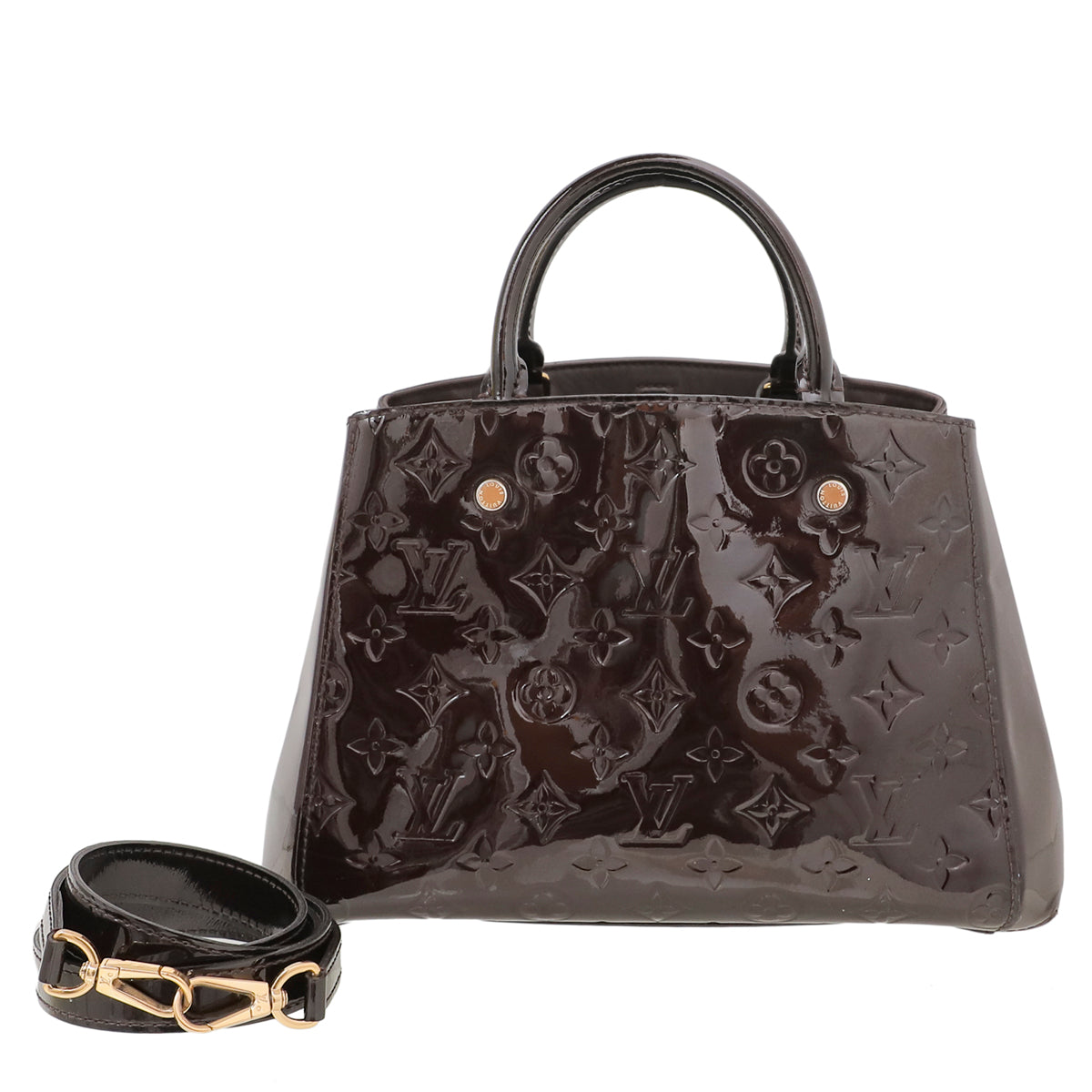 Louis Vuitton Amarante Vernis Montaigne Bag-Louis Vuitton-THE CLOSET
