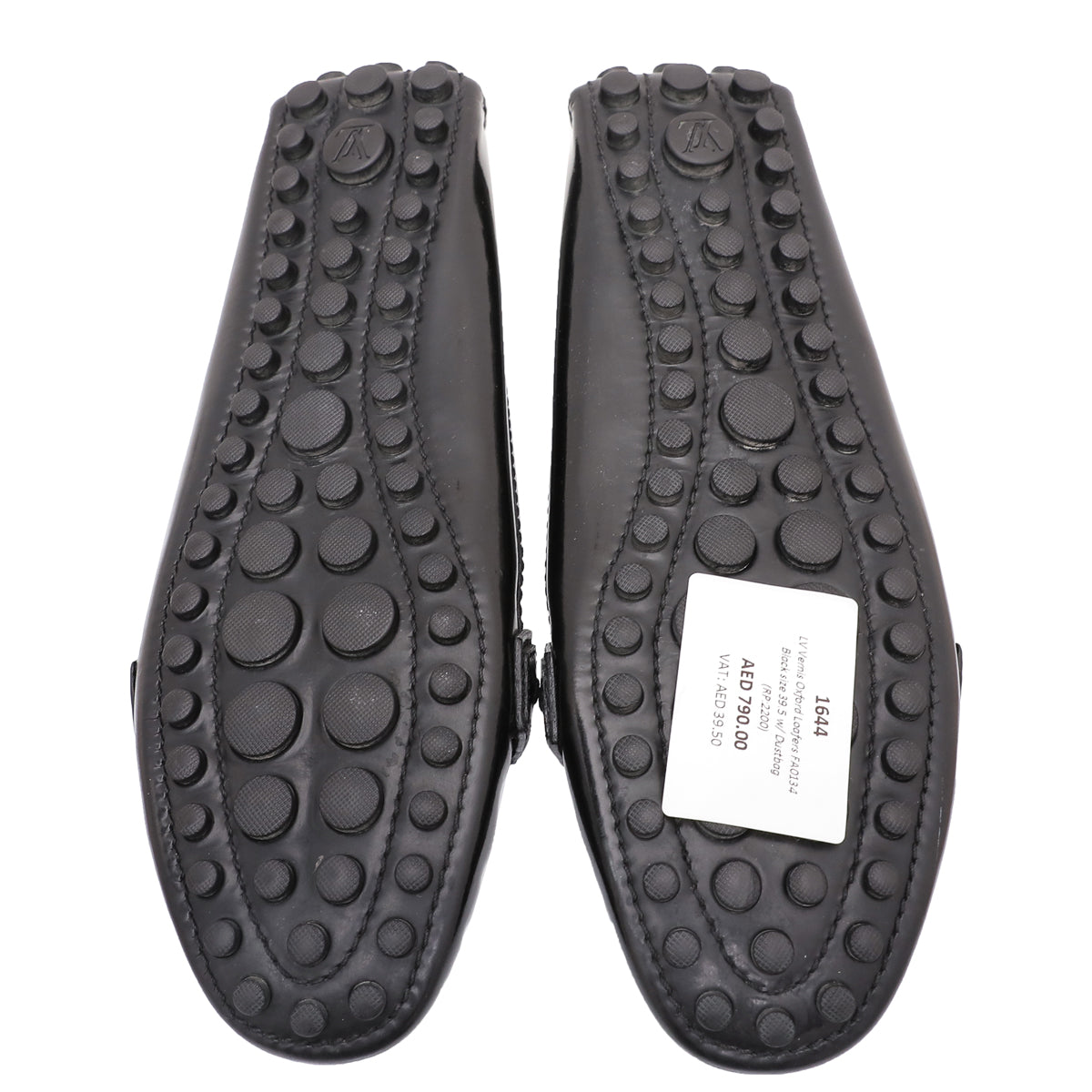 Louis Vuitton Black Vernis Oxford Loafers 39.5-Louis Vuitton-THE CLOSET