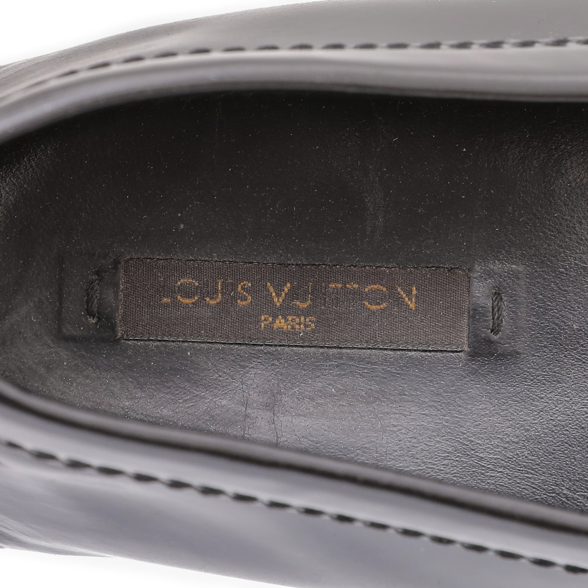 Louis Vuitton Black Vernis Oxford Loafers 39.5-Louis Vuitton-THE CLOSET