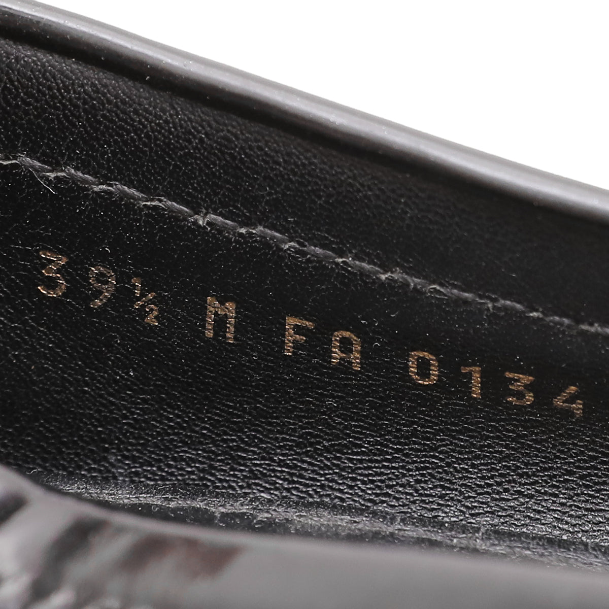 Louis Vuitton Black Vernis Oxford Loafers 39.5-Louis Vuitton-THE CLOSET