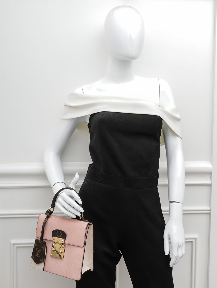 Louis Vuitton Rose Monogram Vernis Spring Street Bag  Yoogis Closet
