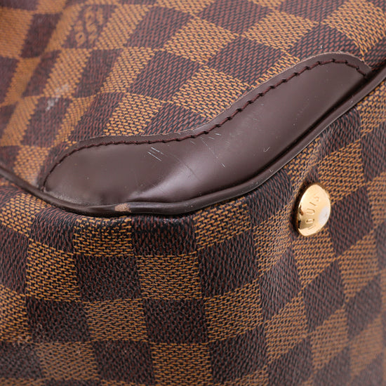 LVDamier Ebène Verona MM shoulder bag, Luxury, Bags & Wallets on Carousell