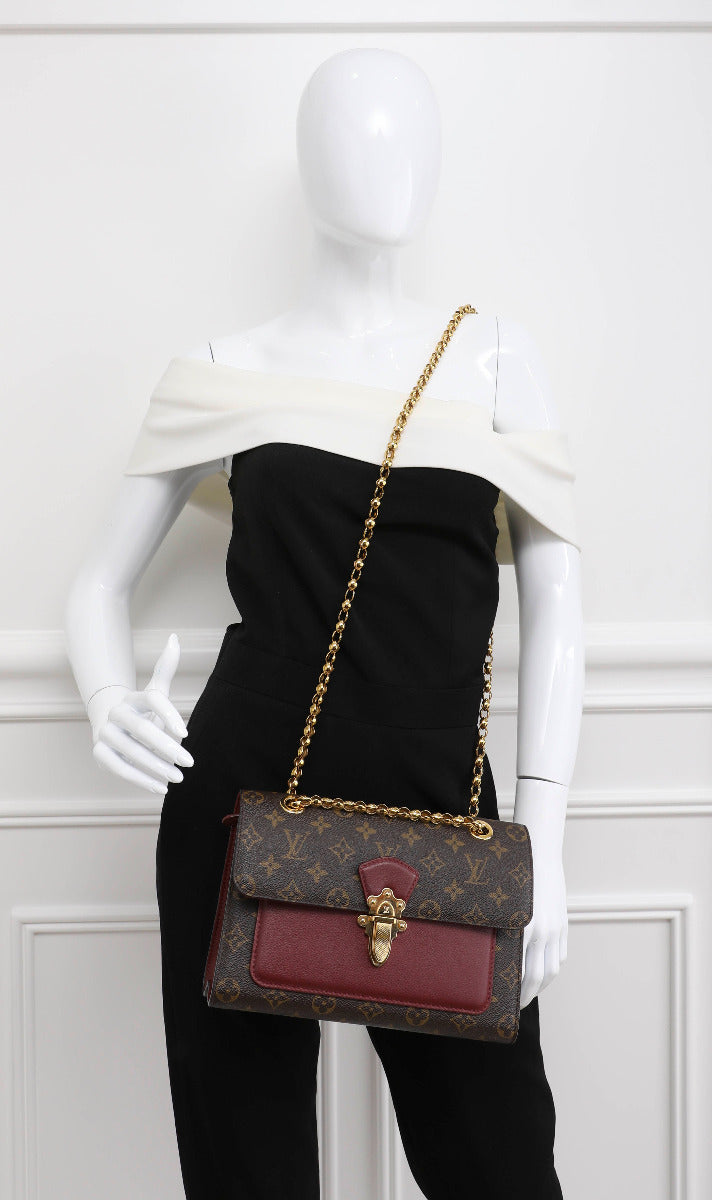 Louis Vuitton Raisin Monogram Canvas Victoire Bag
