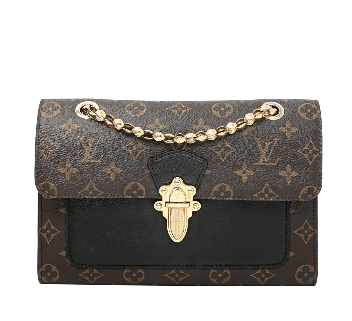 Louis Vuitton Noir Monogram Victoire Bag-Louis Vuitton-THE CLOSET