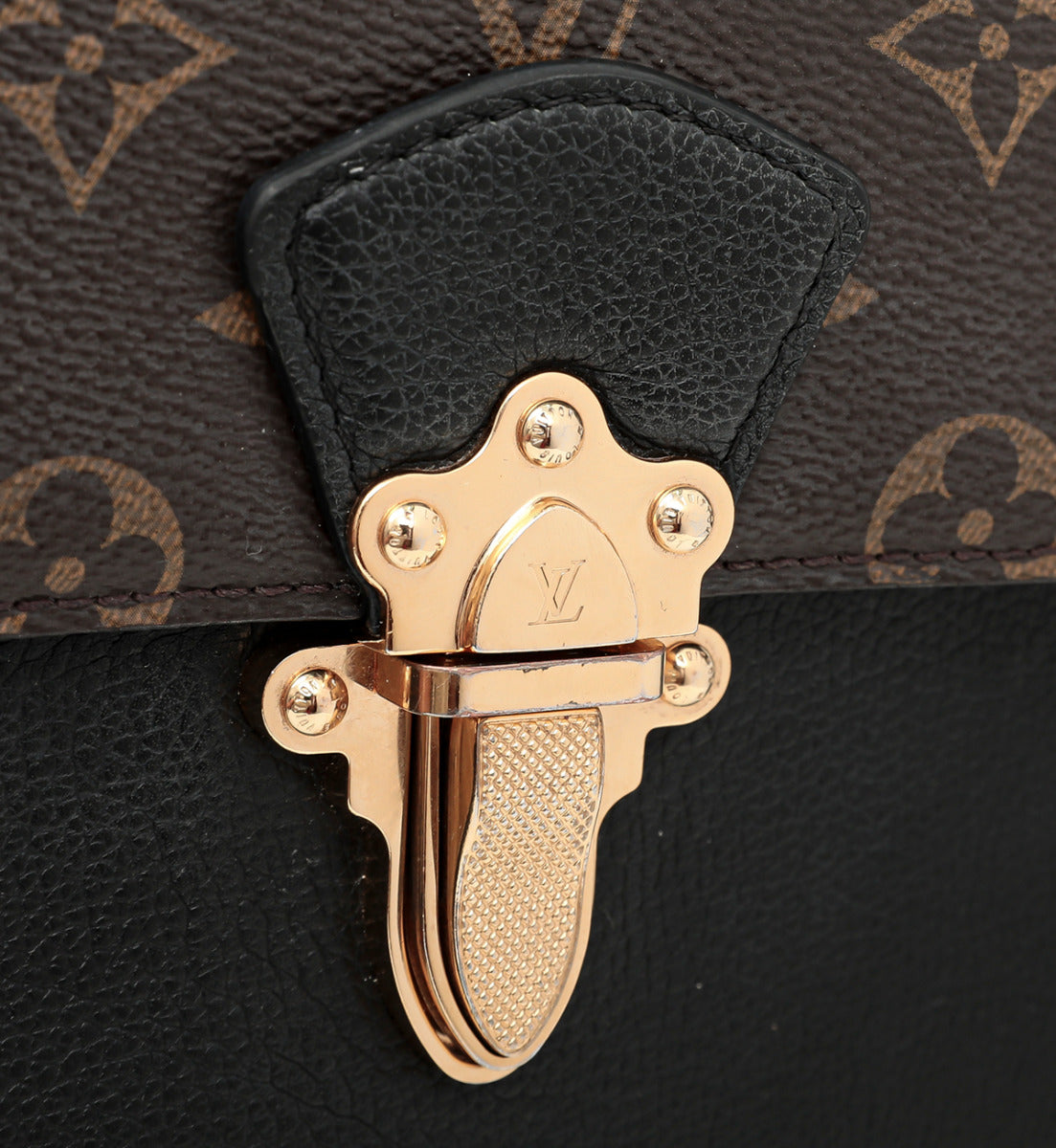 Louis Vuitton Noir Monogram Victoire Bag-Louis Vuitton-THE CLOSET