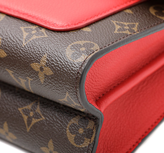 Louis Vuitton Cerise Monogram Canvas and Leather Victoire Bag at 1stDibs