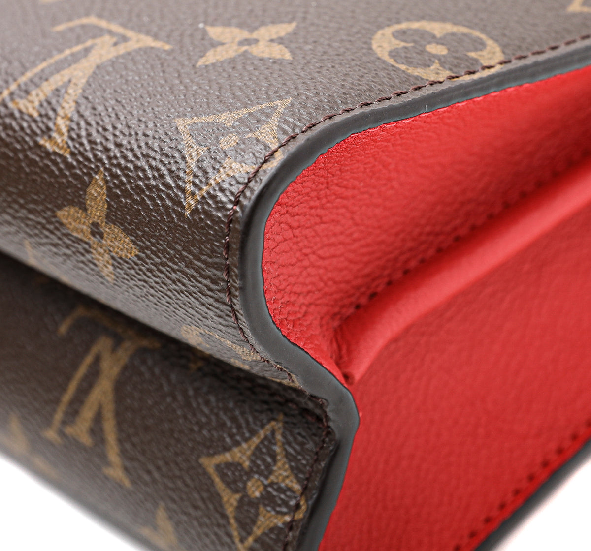 Louis Vuitton Cerise Monogram Victoire Chain Bag-Louis Vuitton-THE CLOSET