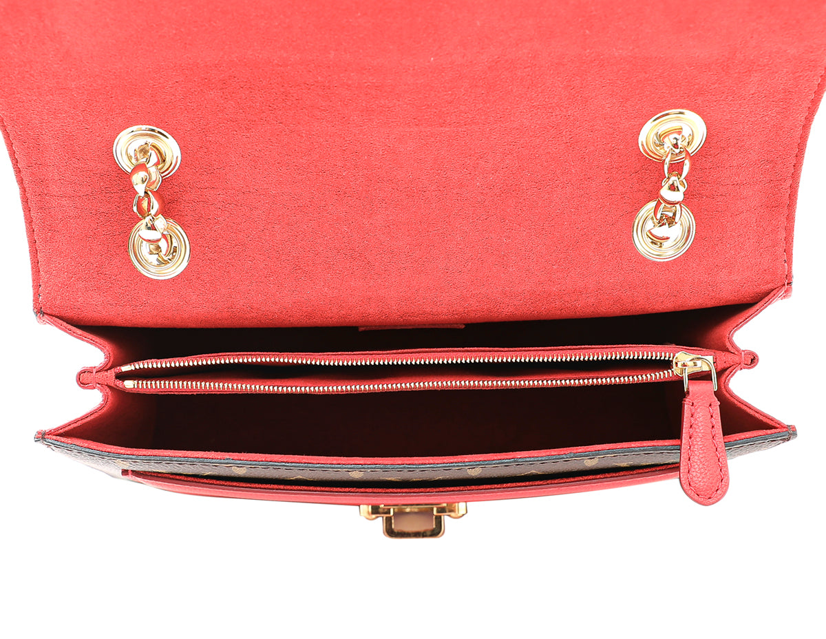 Louis Vuitton Cerise Monogram Victoire Chain Bag-Louis Vuitton-THE CLOSET
