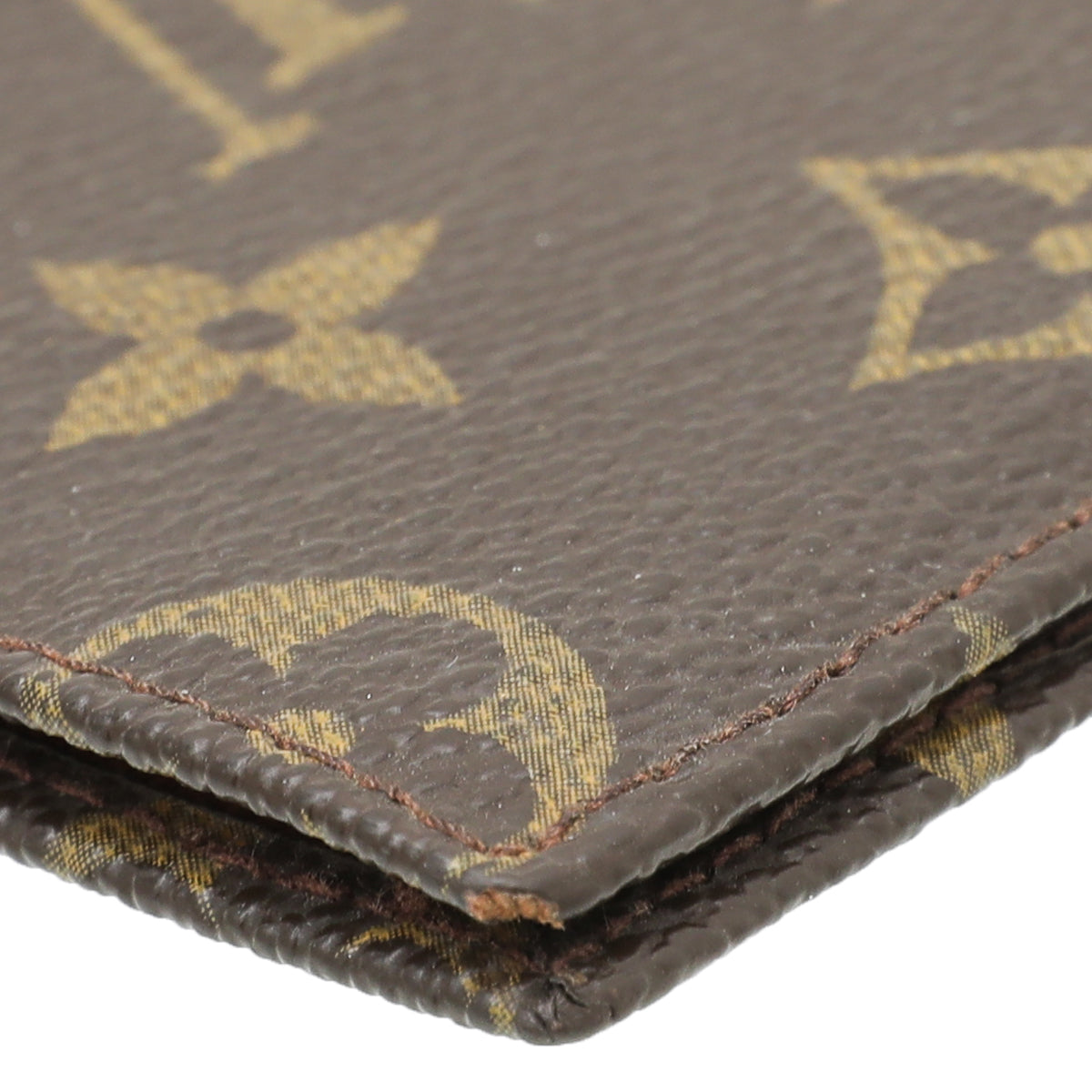 Louis Vuitton Brown Vintage Monogram Money Clip Wallet-Louis Vuitton-THE CLOSET