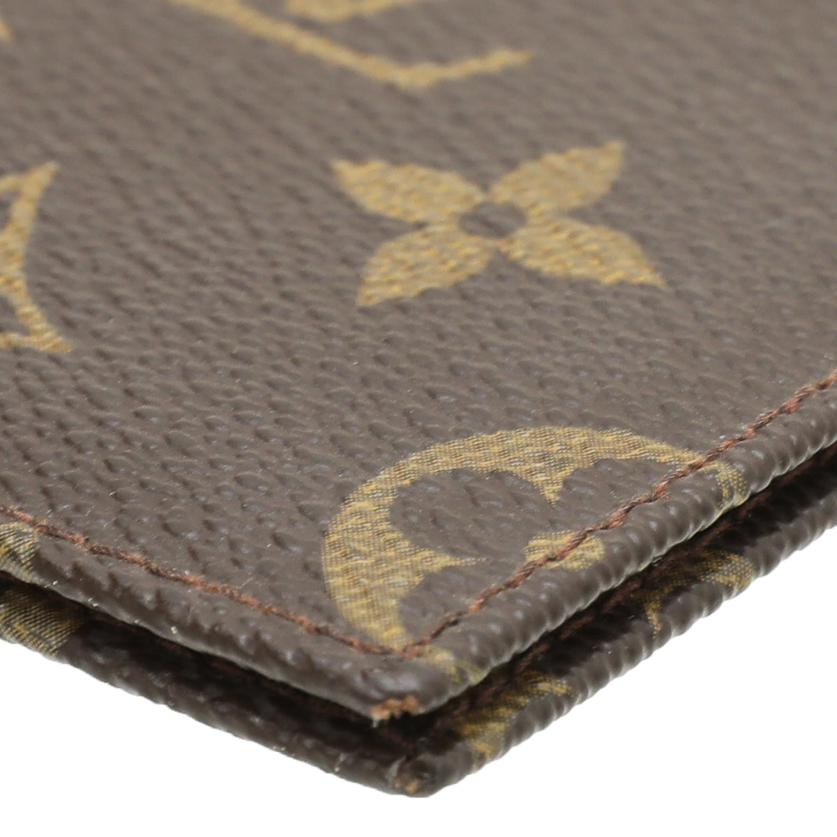 Louis Vuitton Brown Vintage Monogram Money Clip Wallet-Louis Vuitton-THE CLOSET