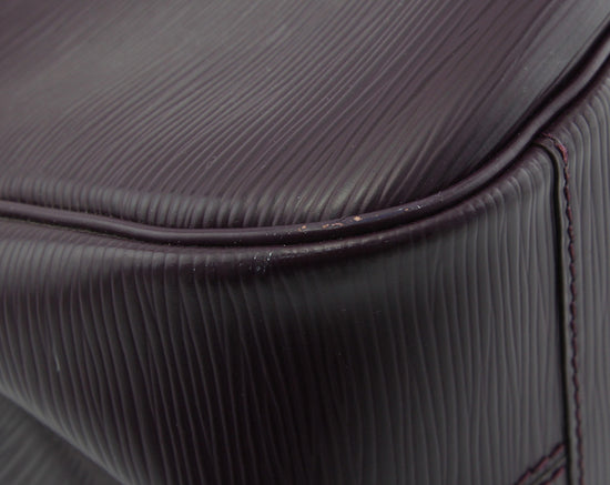 Louis Vuitton Passy Violet Epi  Handbag