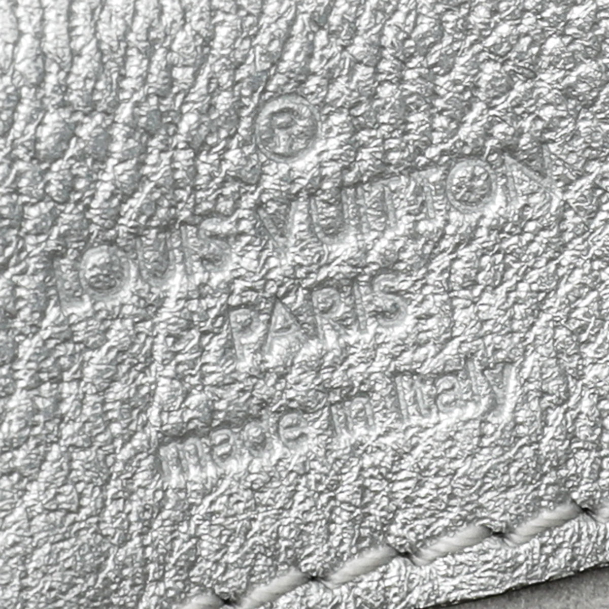 Louis Vuitton Metallic Silver Whipstitch Very Chain Bag-Louis Vuitton-THE CLOSET