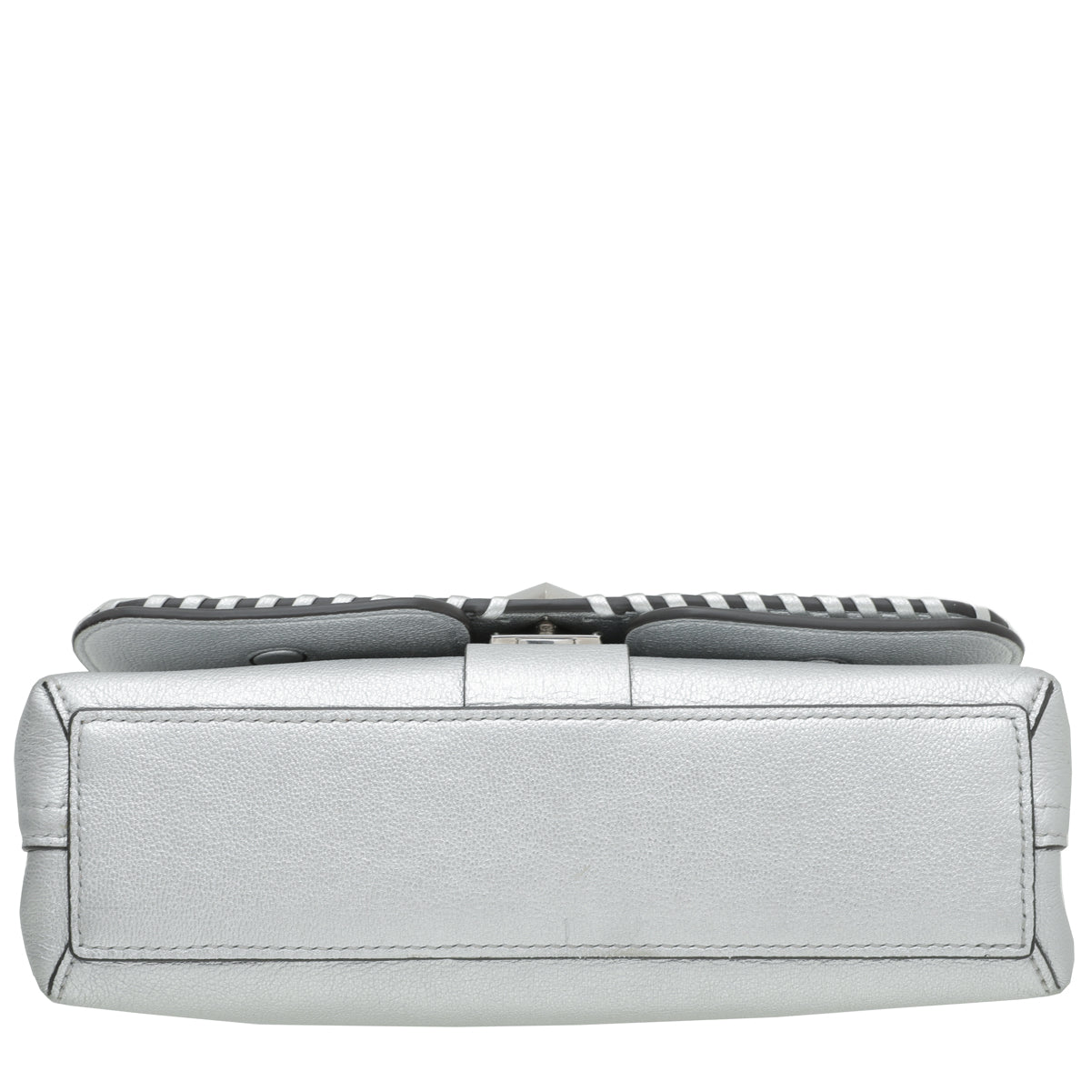 Louis Vuitton Metallic Silver Whipstitch Very Chain Bag-Louis Vuitton-THE CLOSET