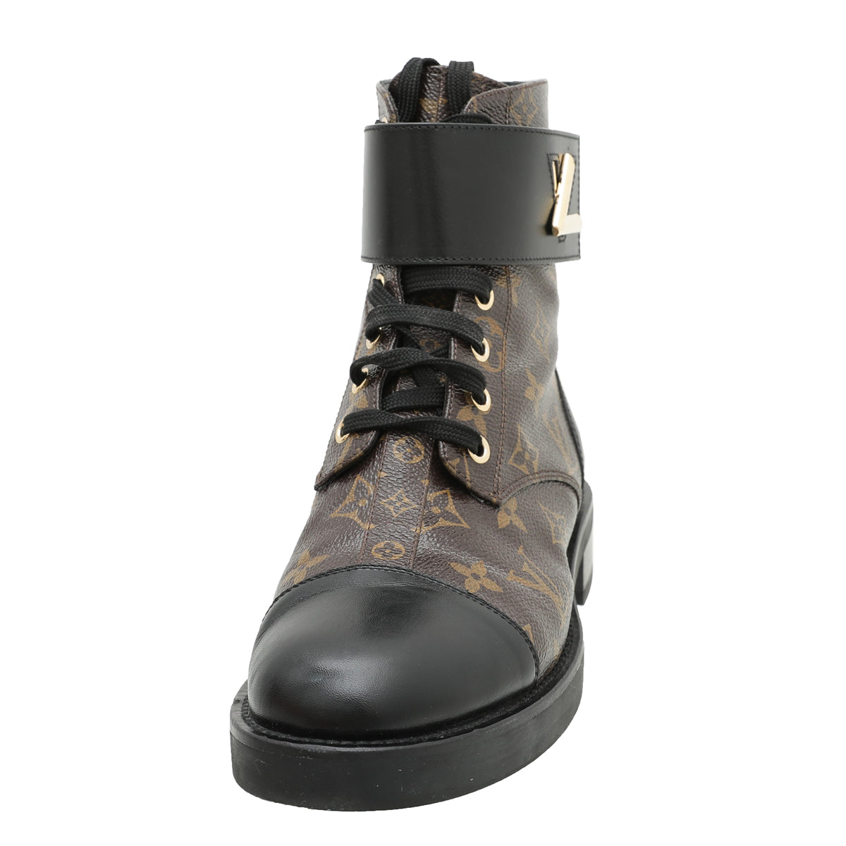 Louis Vuitton Bicolor Wonderland Flat Ranger Boot 38