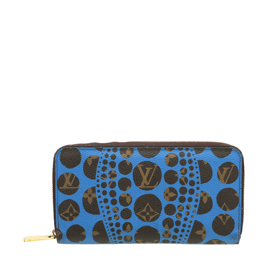 Louis Vuitton Bicolor Yayoi Kusama Pumpkin Dots Zippy Wallet