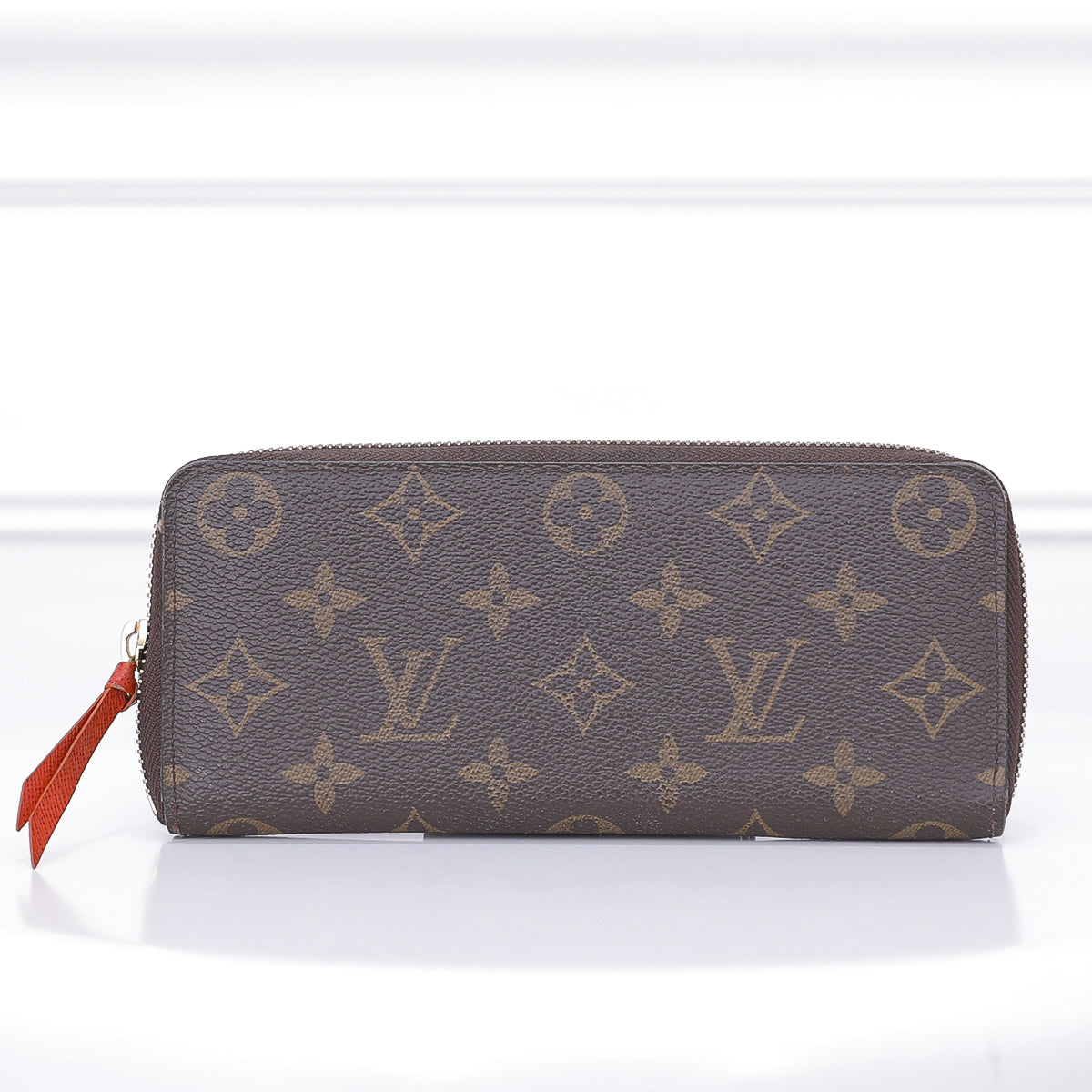 Louis Vuitton Brown Zip Around Long Wallet
