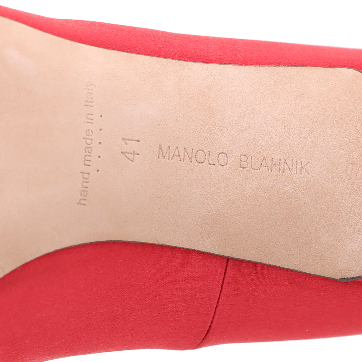 Manolo Blahnik Red Satin Eufrasia 90 Pumps 41-Manolo Blahnik-THE CLOSET