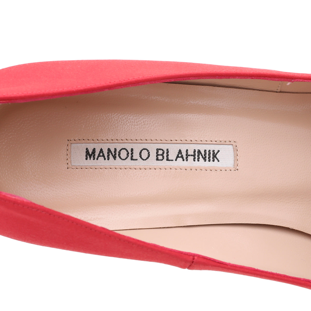 Manolo Blahnik Red Satin Eufrasia 90 Pumps 41-Manolo Blahnik-THE CLOSET