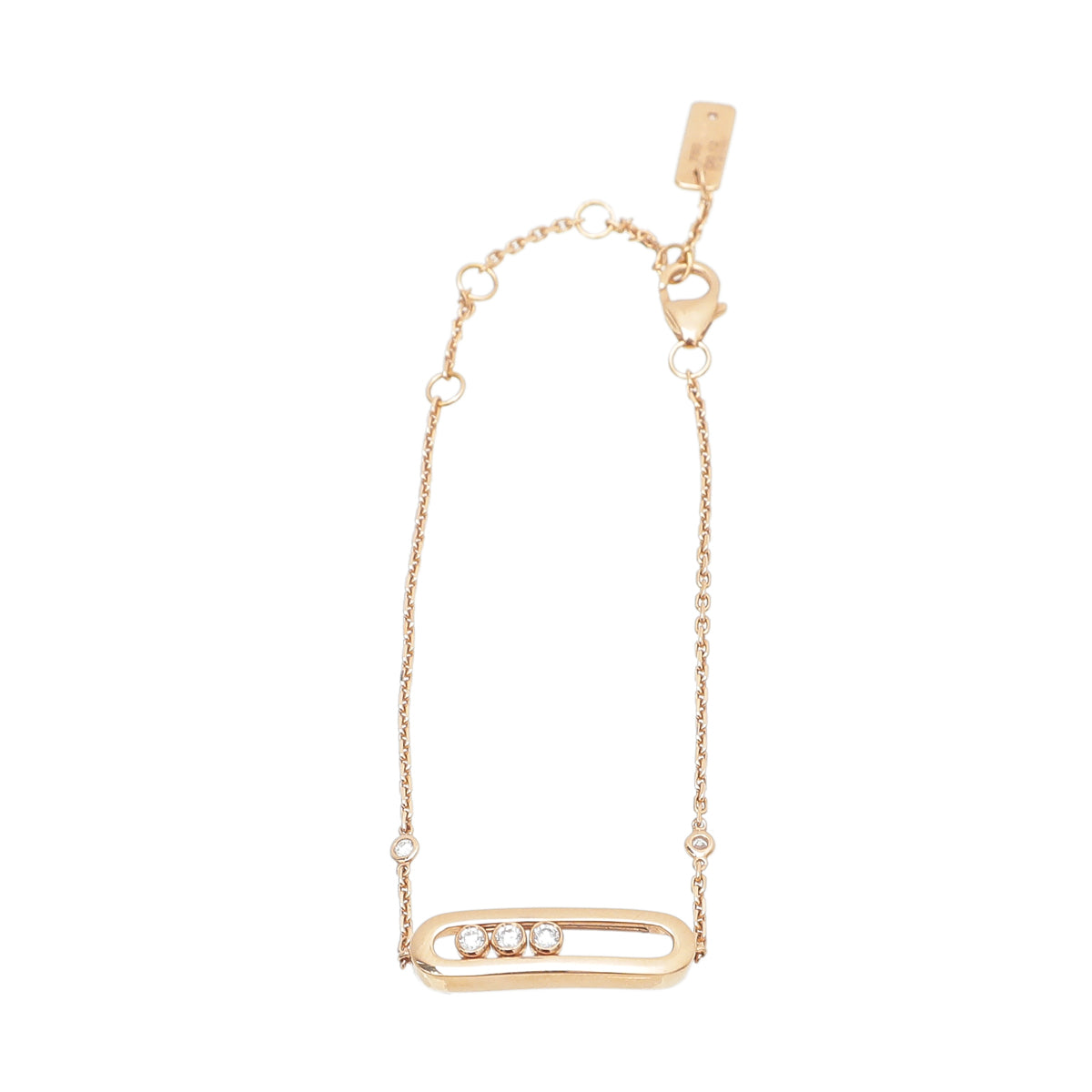 Messika 18K Rose Gold Diamond Move Classic Bracelet-Messika-THE CLOSET