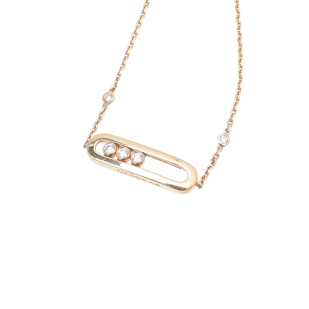 Messika 18K Rose Gold Diamond Move Classic Bracelet-Messika-THE CLOSET