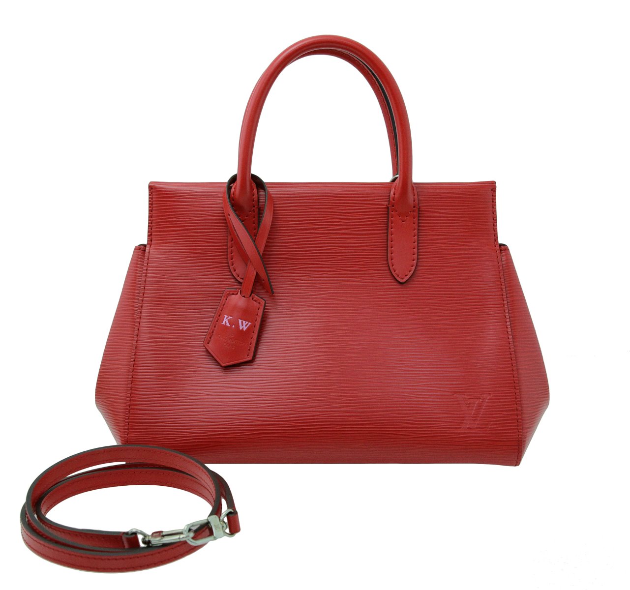 Louis Vuitton Red Epi Marly Bag-Louis Vuitton-THE CLOSET