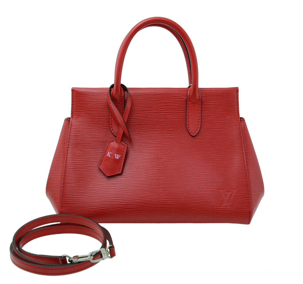 Louis Vuitton Red Epi Marly Bag