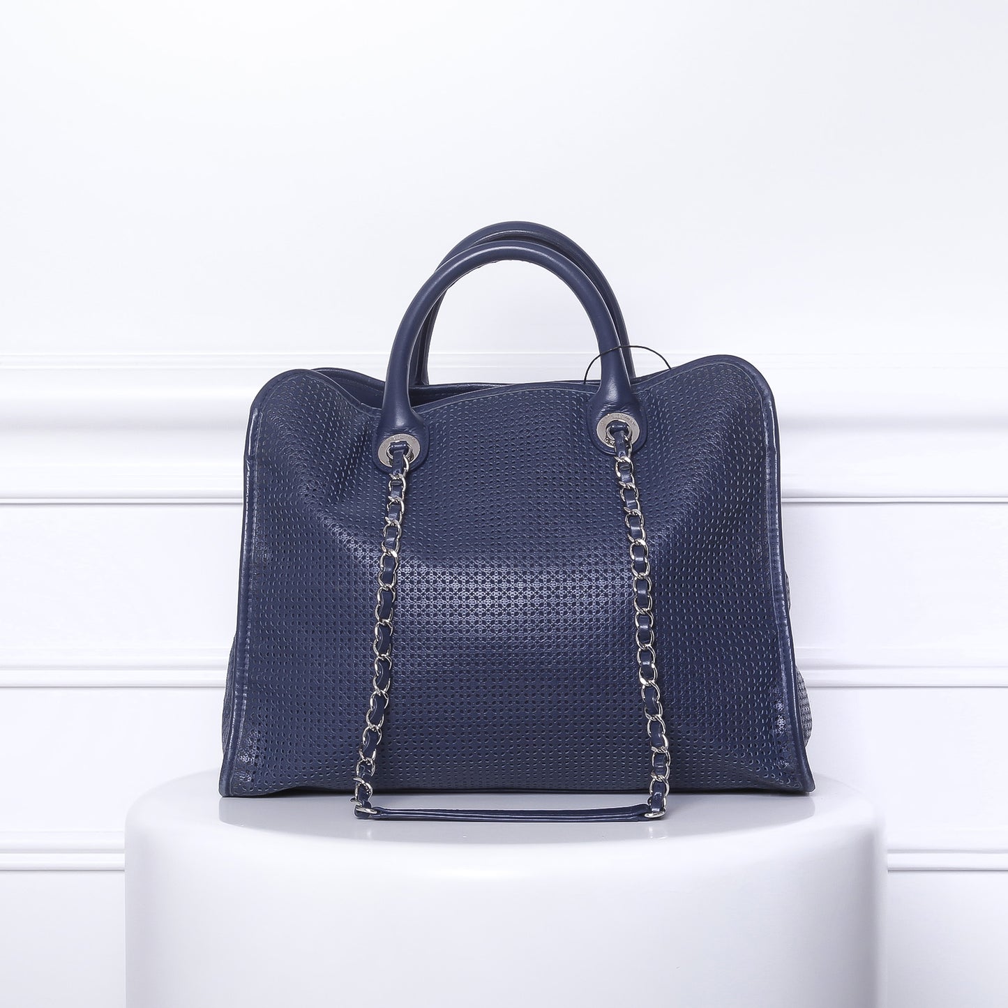 Chanel Blue Up In The Air Tote Bag