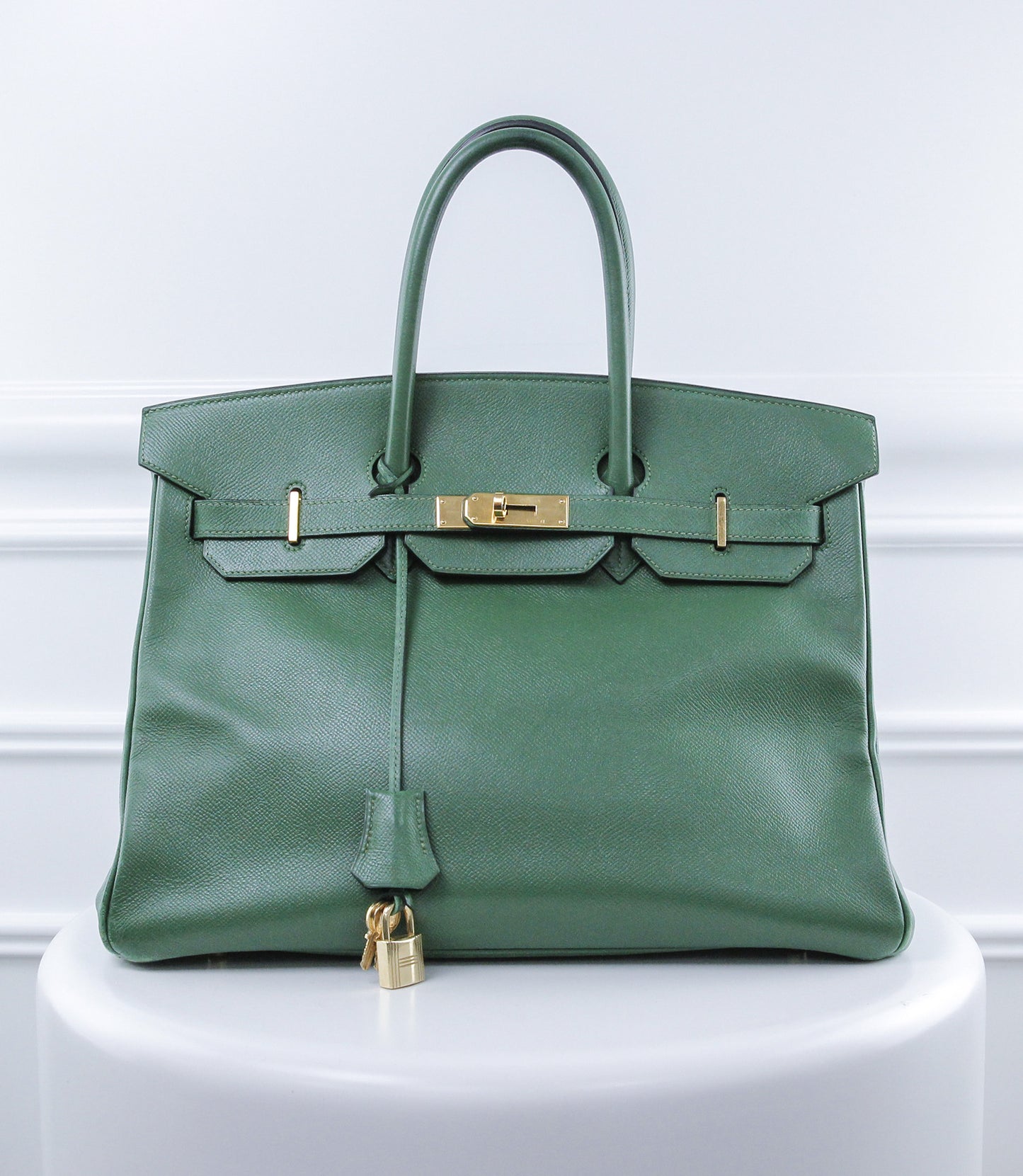 Hermes Vert Bengale Birkin 35-Hermes-THE CLOSET