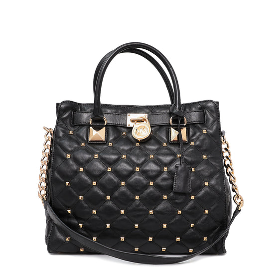 Whitney Large Studded Leather Convertible Shoulder Bag | Michael Kors Canada