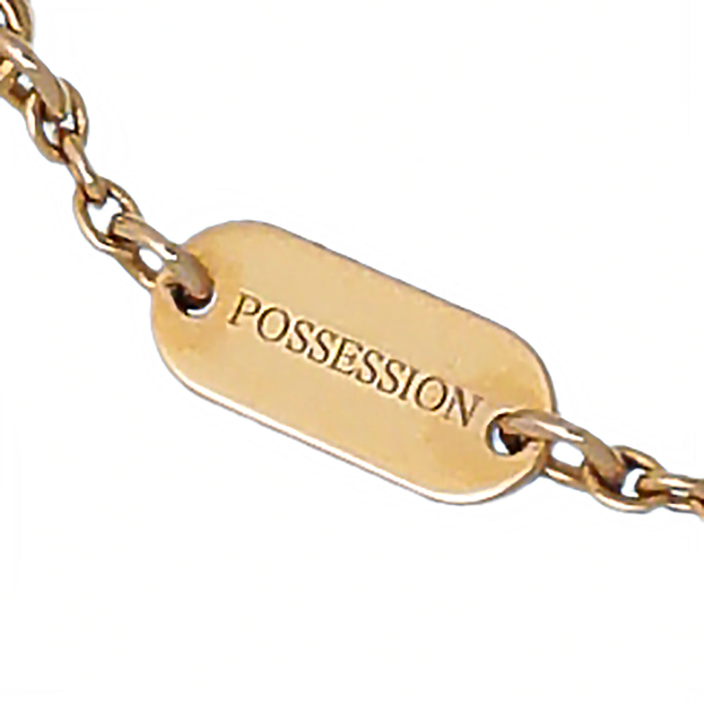 Piaget 18K Pink Gold Possession W- Carnelian Necklace-Piaget-THE CLOSET