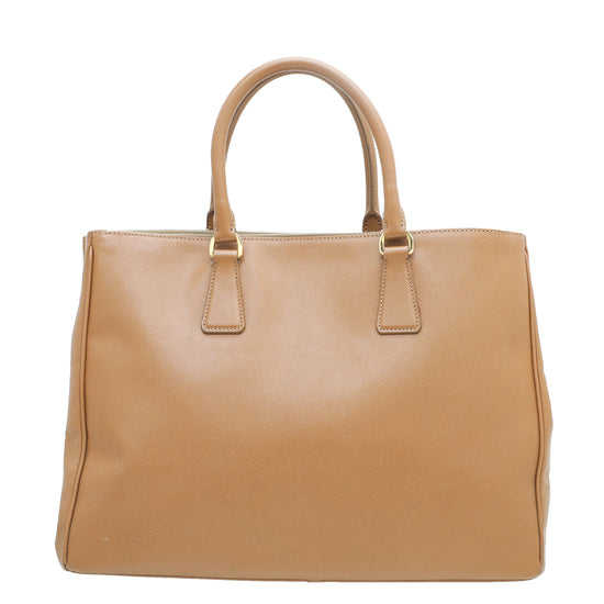 Prada Brown Galleria XL Tote Bag