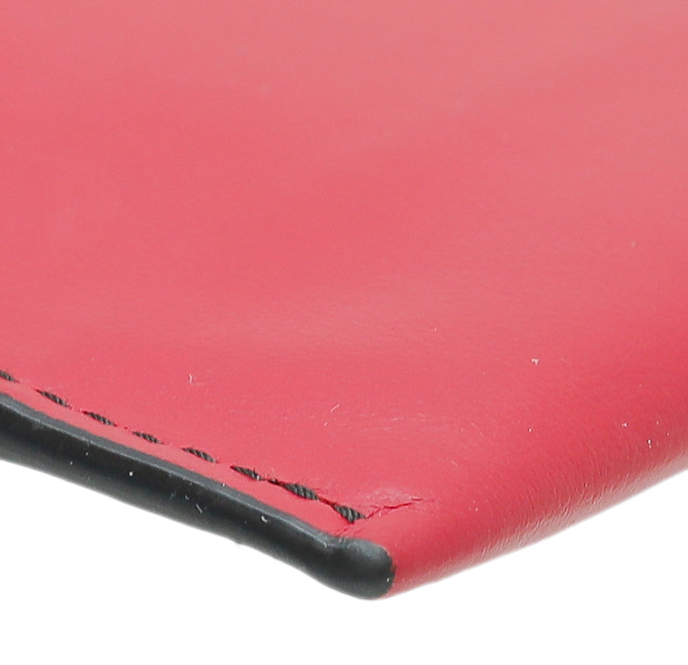 Prada Bicolor City Flap Slim Wallet W- Card Holder-Prada-THE CLOSET