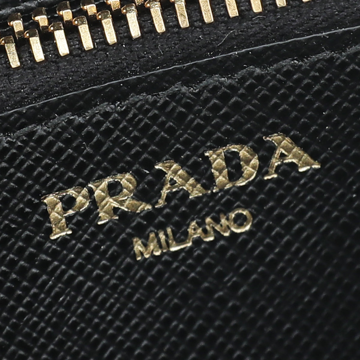 Prada Black Flap Wallet w- Detachable Card Holder-Prada-THE CLOSET