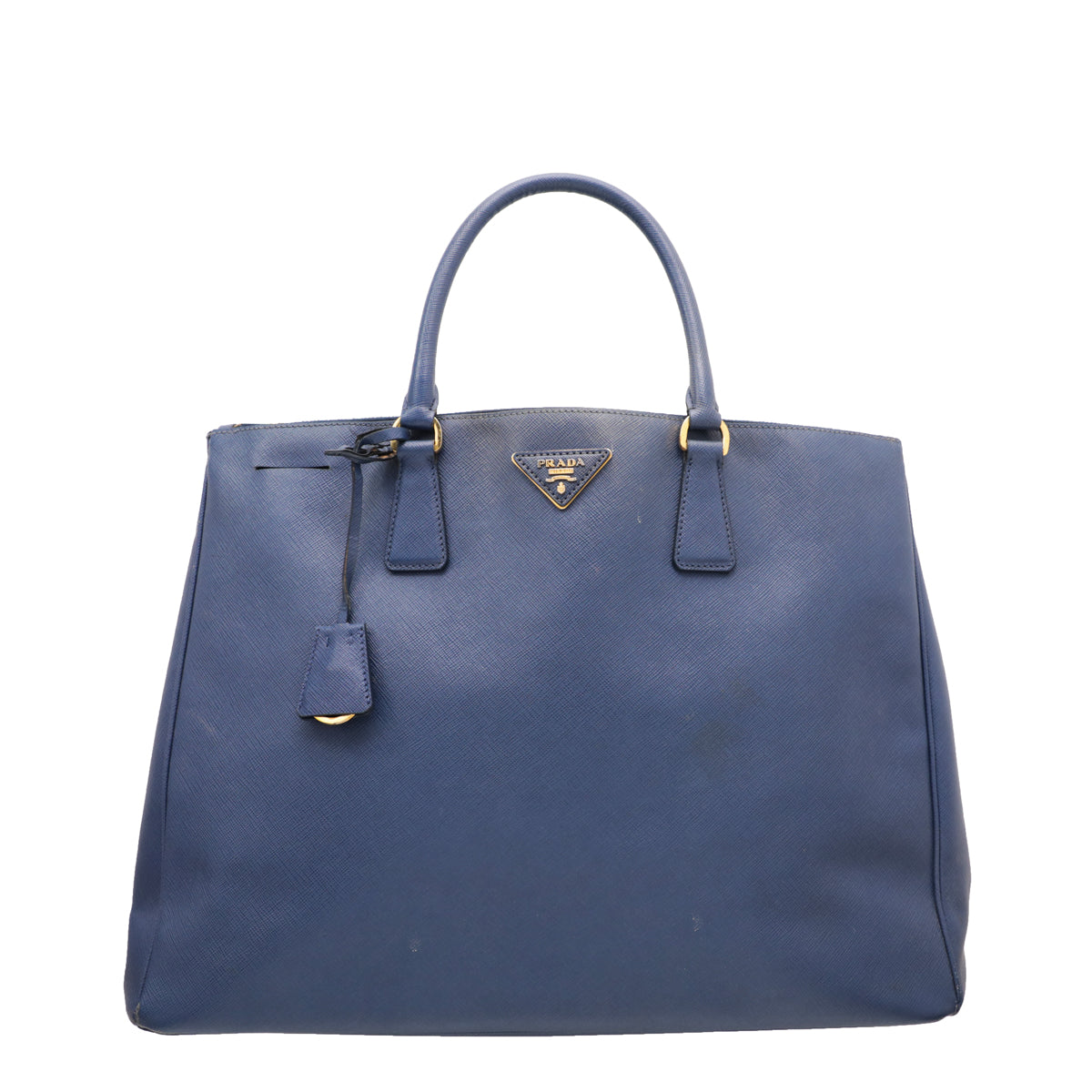 Prada Blue Galleria Executive Tote Bag