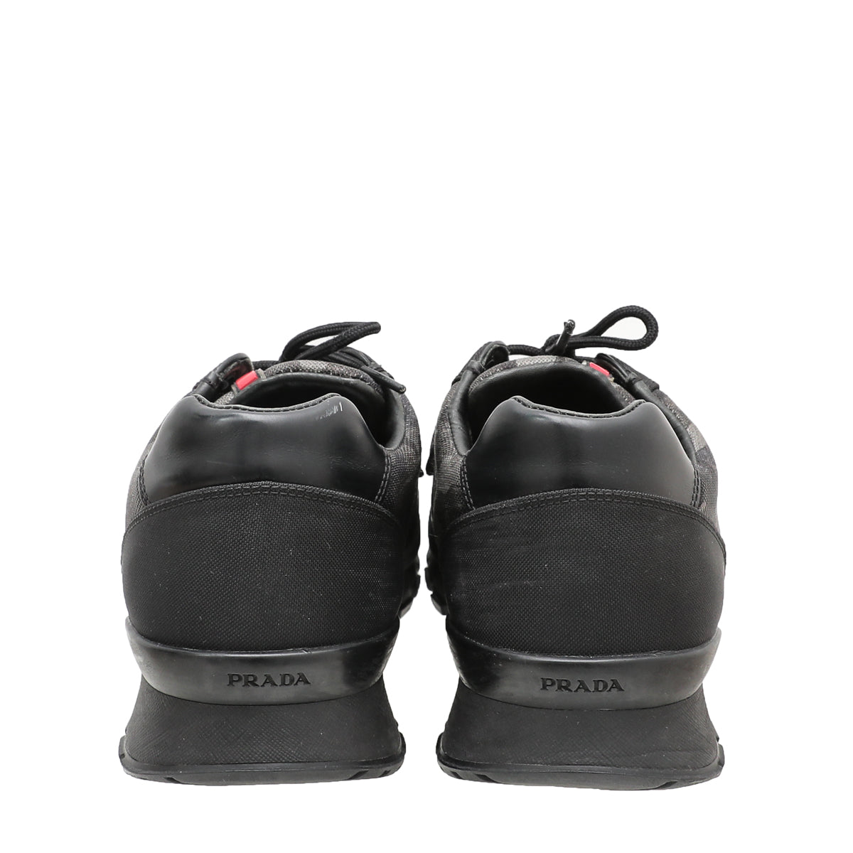 Prada Bicolor Nylon Camou Men Sneakers 8.5-Prada-THE CLOSET