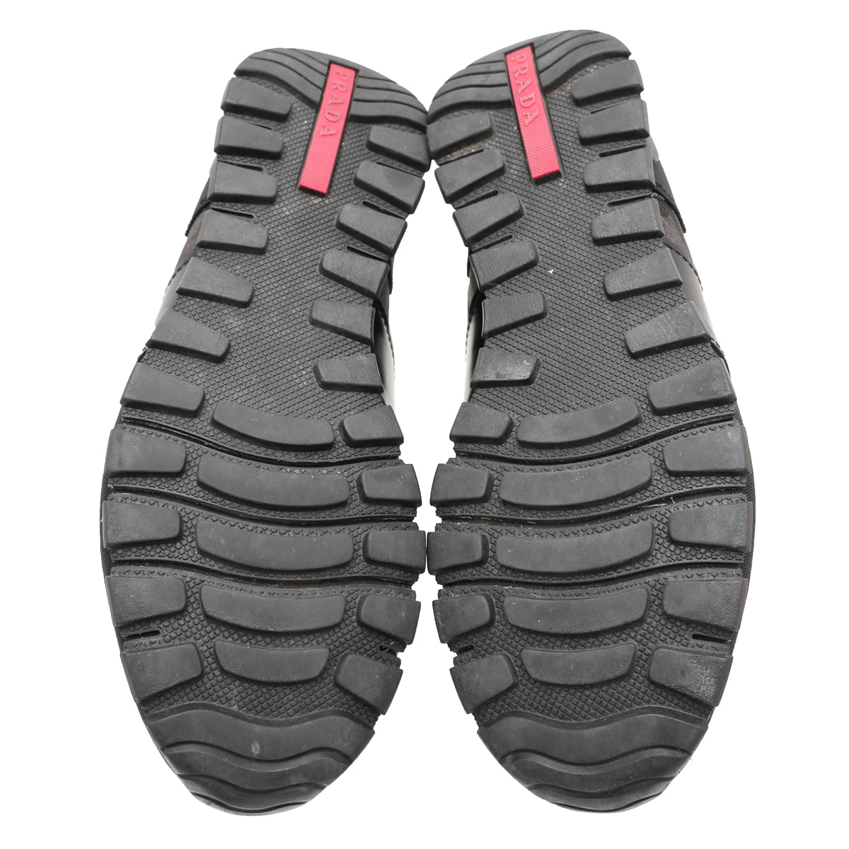 Prada Bicolor Nylon Camou Men Sneakers 8.5-Prada-THE CLOSET