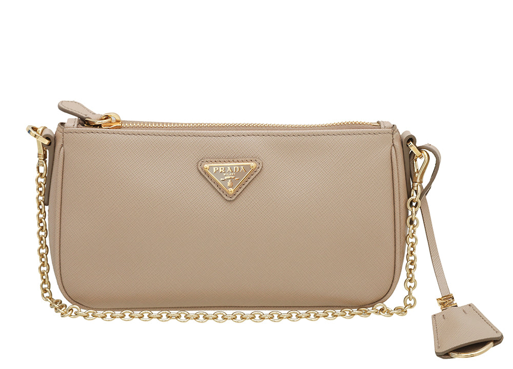 Leather Reedition 2000 Prada Beige Re-Edition 2000 Shoulder Bag