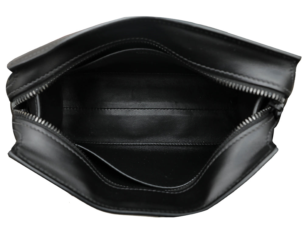 Prada Nero Saffiano City Esplanade Studs Bag-Prada-THE CLOSET