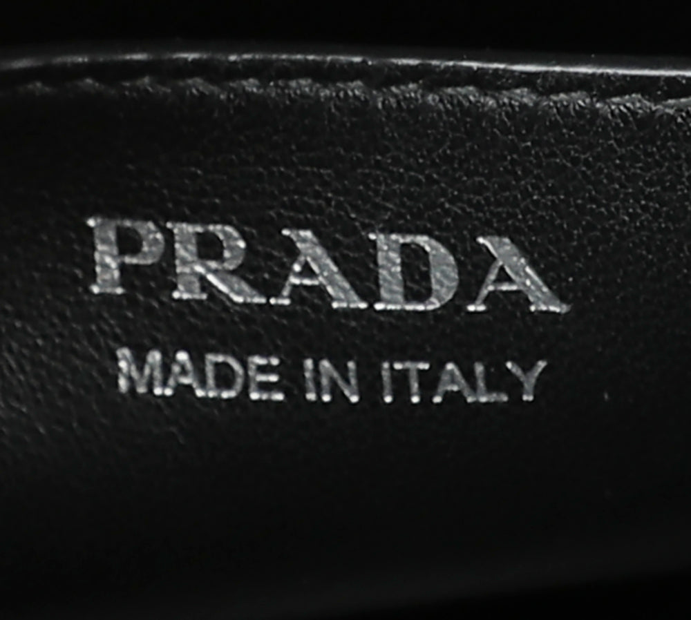 Prada Nero Saffiano City Esplanade Studs Bag-Prada-THE CLOSET