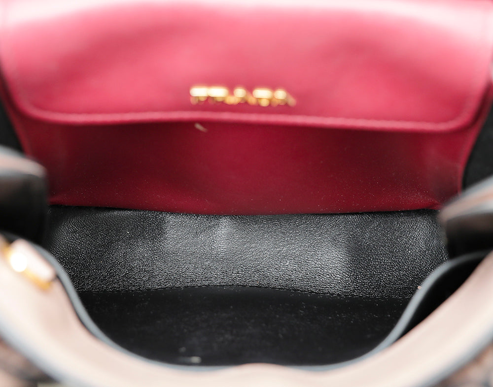 Prada Beige Cuir Bibliotheque Tote Bag-Prada-THE CLOSET