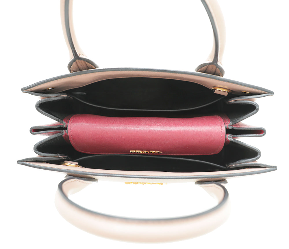 Prada Beige Cuir Bibliotheque Tote Bag-Prada-THE CLOSET