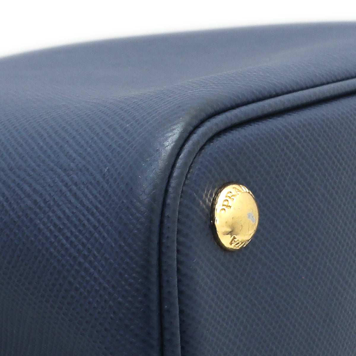 Prada Blue Cuir Double Medium Bag-Prada-THE CLOSET