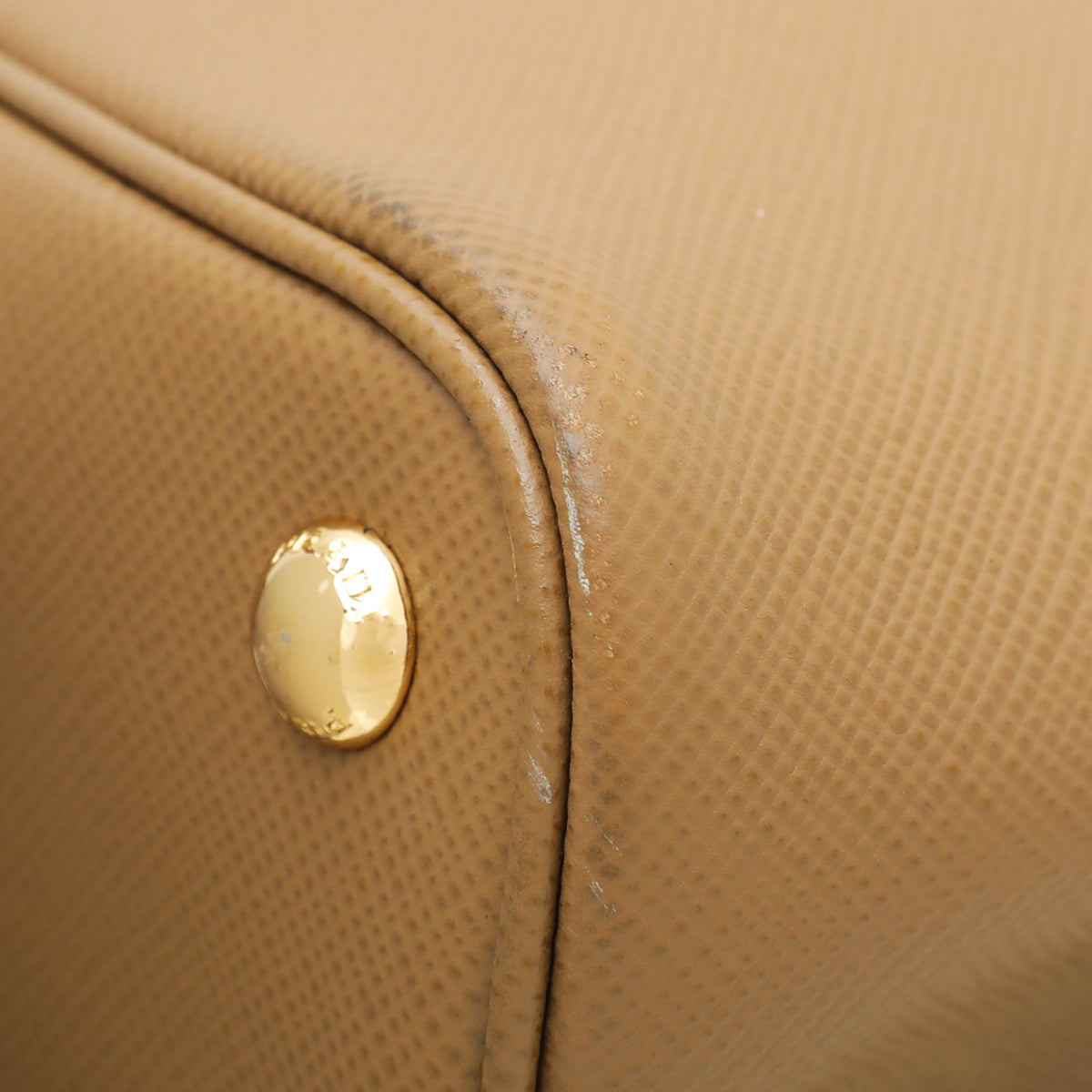 Prada Caramel Cuir Double Medium Bag-Prada-THE CLOSET