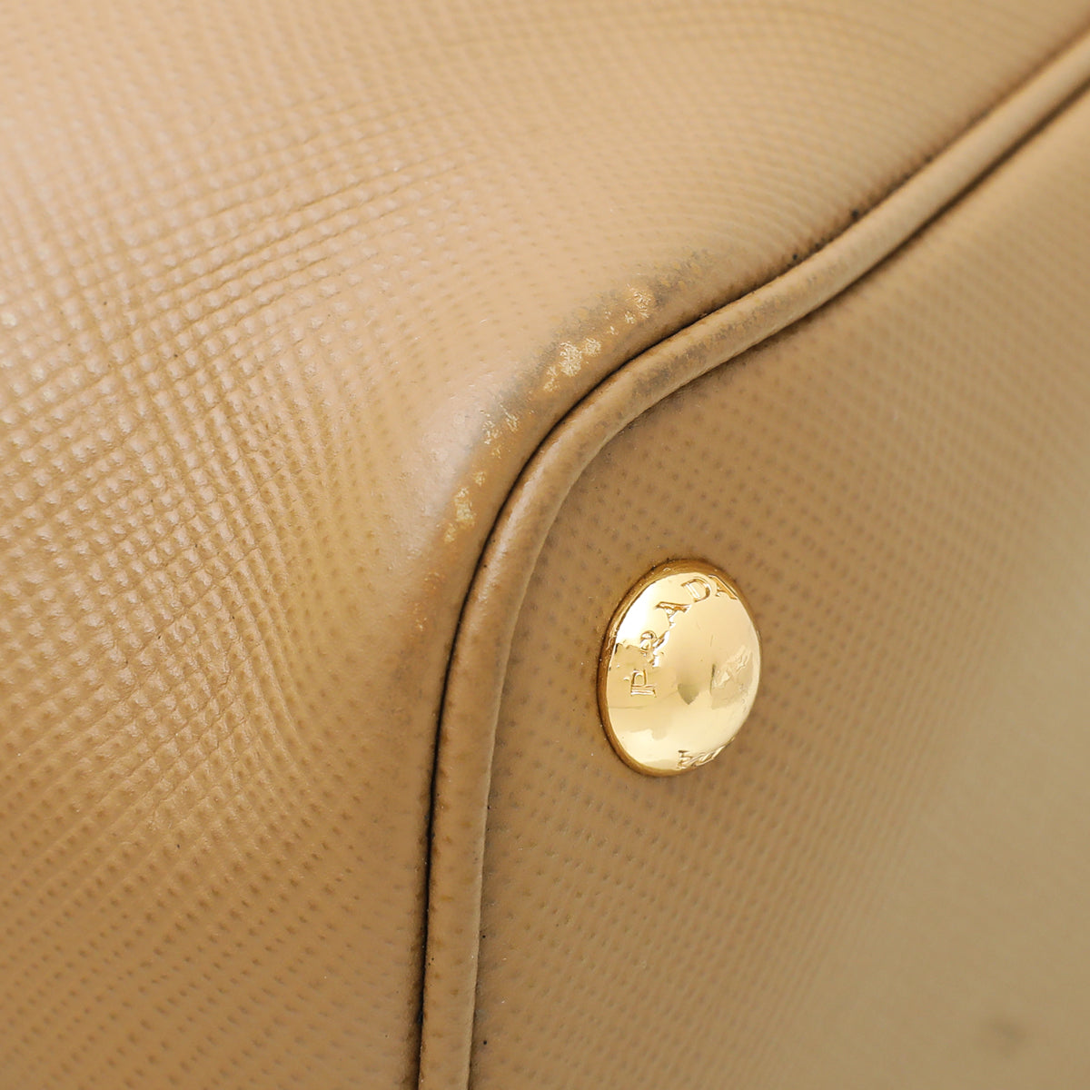 Prada Caramel Cuir Double Medium Bag-Prada-THE CLOSET