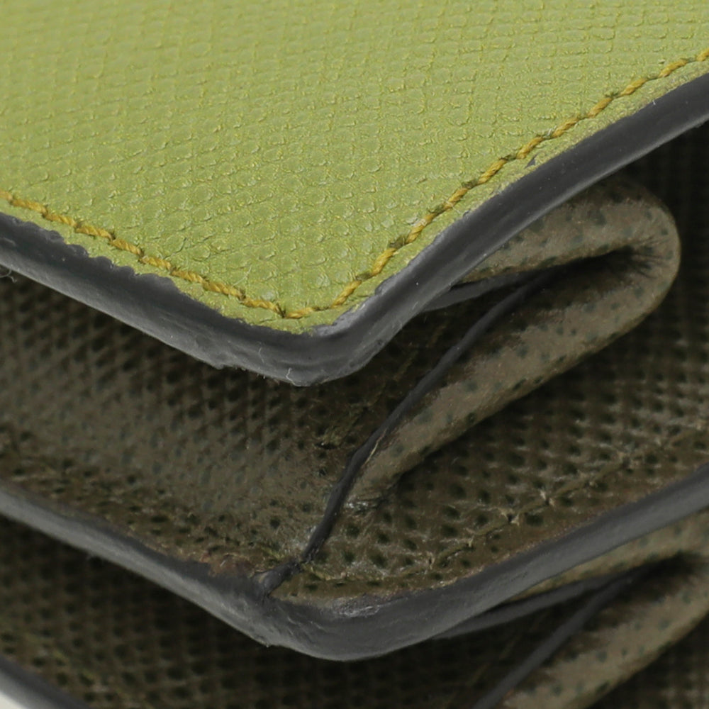 Prada Military Green Cuir Envelope Crossbody Bag-Prada-THE CLOSET