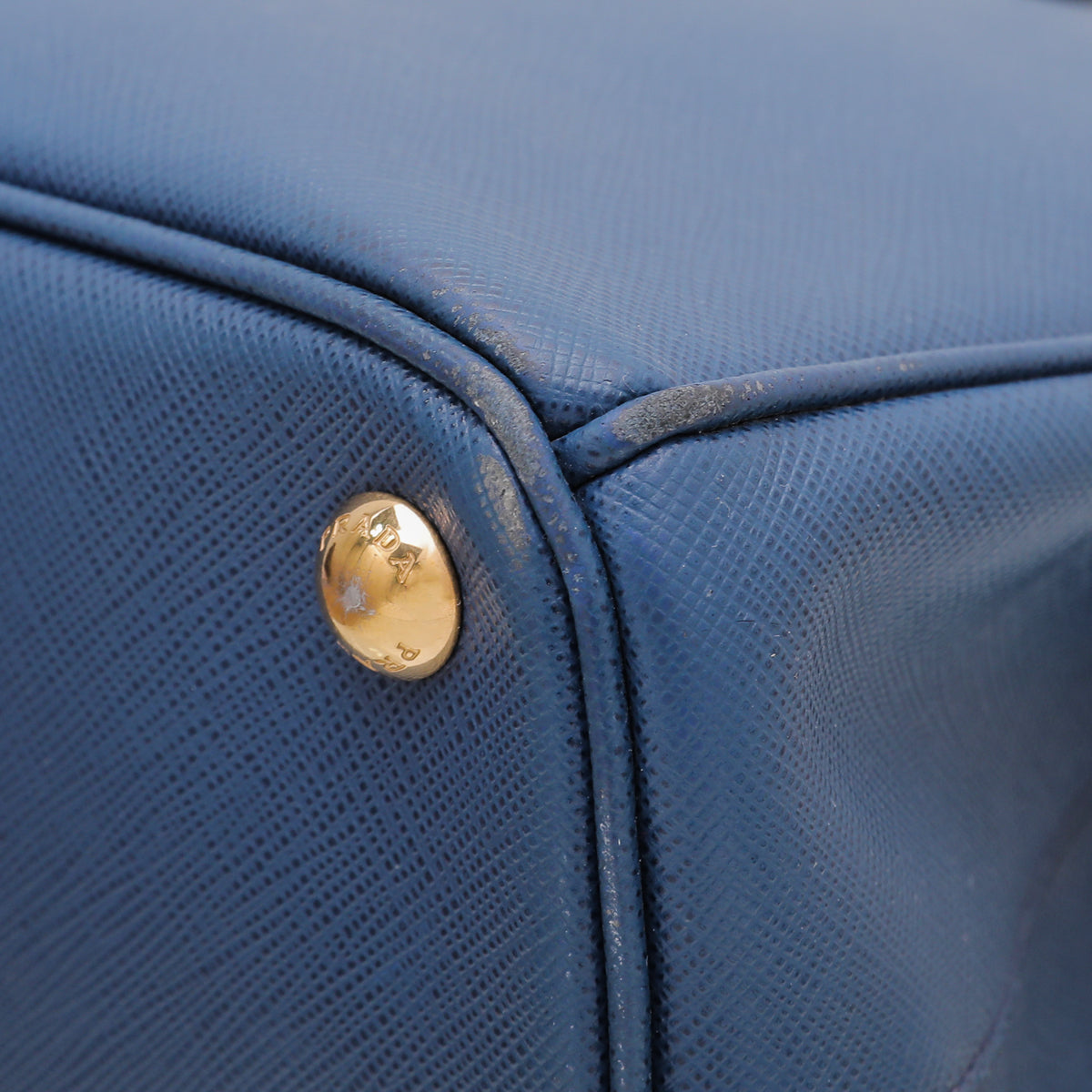 Prada Blue Galleria Lux Small Bag-Prada-THE CLOSET