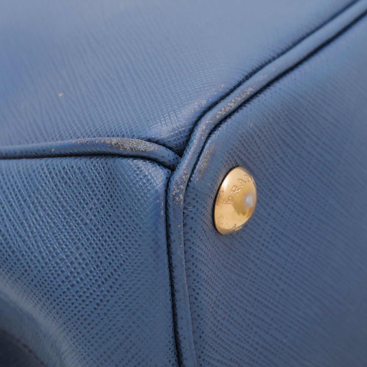 Prada Blue Galleria Lux Small Bag-Prada-THE CLOSET